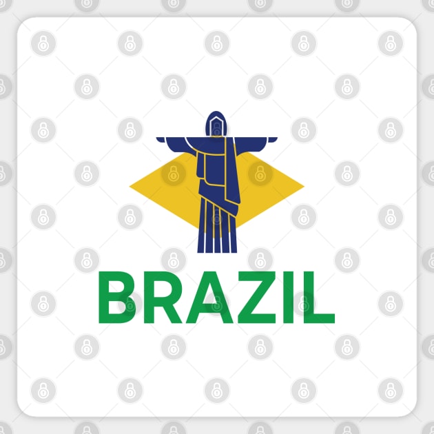 Brazil National Symbol Sticker by kindacoolbutnotreally